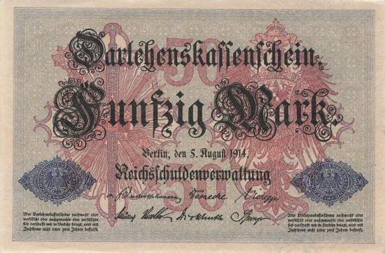 50 Mark 1914 ro.50b P